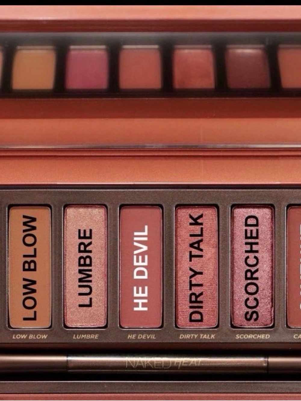 Urban Decay Naked Heat Eyeshadow Palette — Matte Terracotta, Copper & Rose